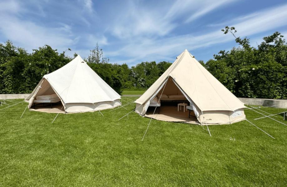 100 Jaar Tt Circuit Assen 2025 Glamping Incl Stroom Exteriör bild