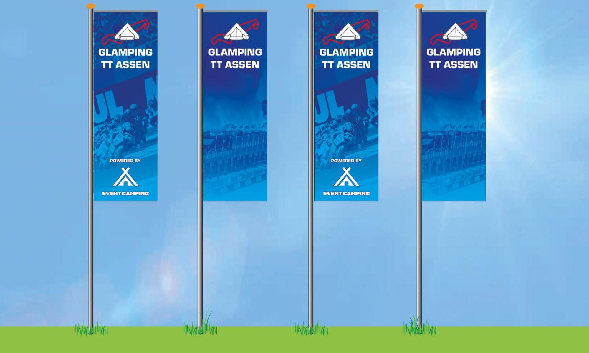 100 Jaar Tt Circuit Assen 2025 Glamping Incl Stroom Exteriör bild